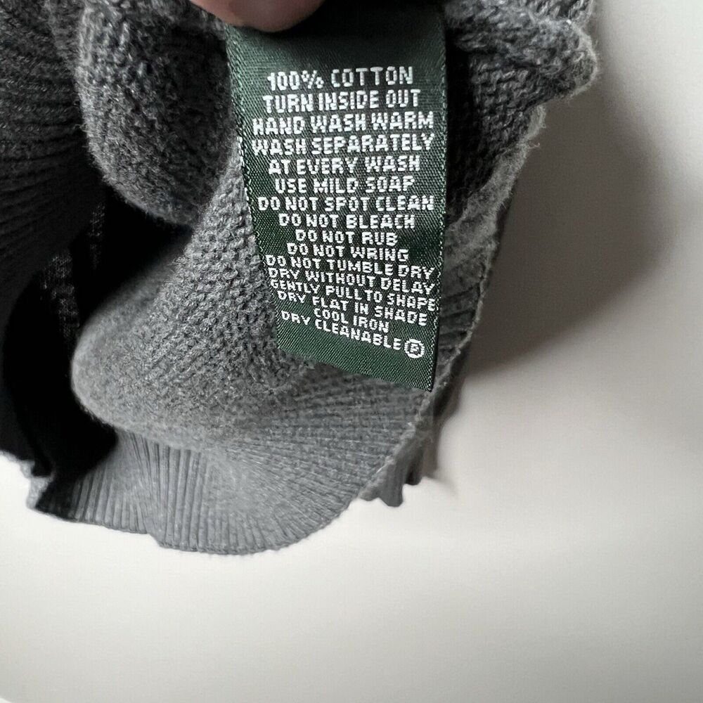 Rodd &‎ Gunn Sweater Mens Small Gray Cotton Knit Quarter Zip Pullover Casual - Picture 12 of 15